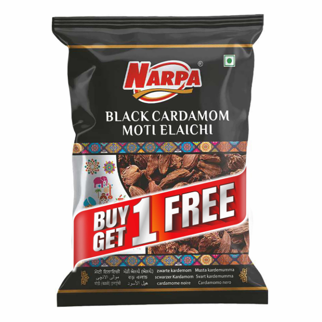 Black Cardamom (Moti Elaichi)