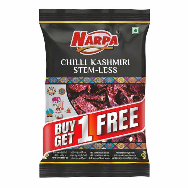 Chilli Kashmiri (Stem-Less)