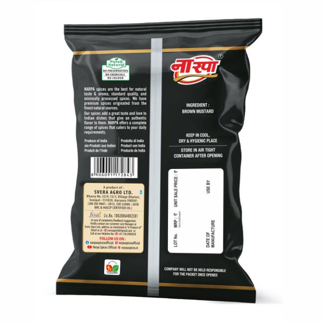 Rai Whole (Brown Mustard)
