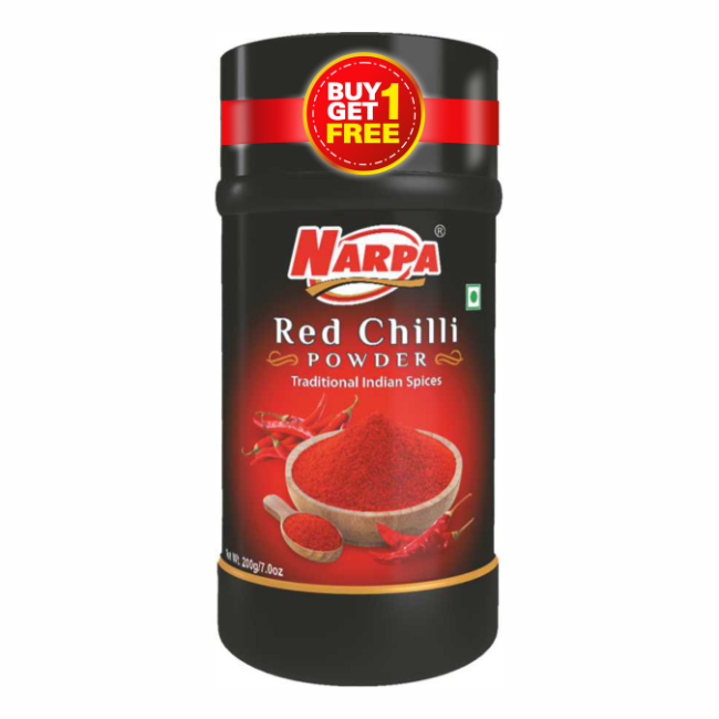 Red Chilli Powder Jar 200 g